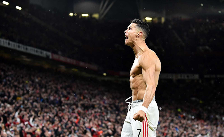 Ronaldo'nun gol sevinci