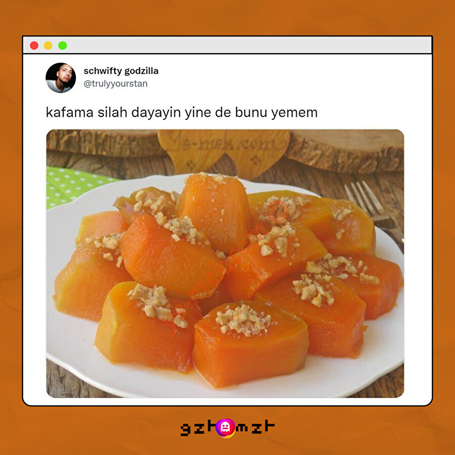 Bunu kendi rızasıyla yiyen var mı cidden