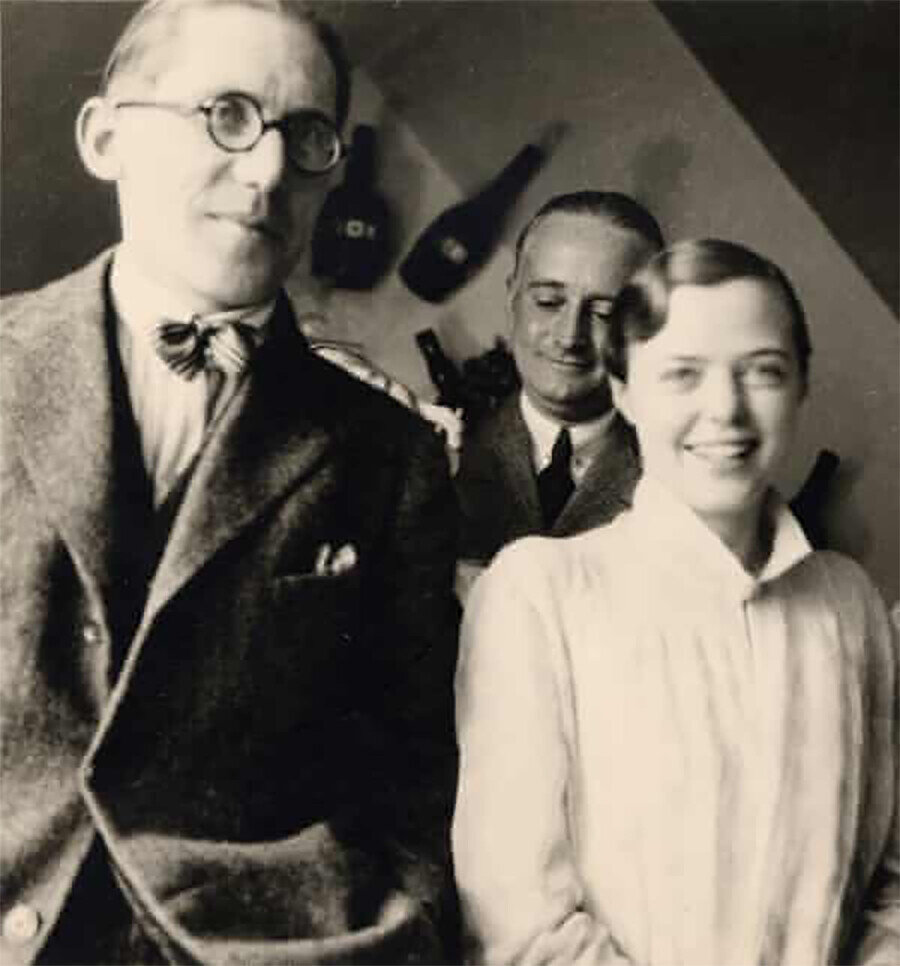 Le Corbusier ve Charlotte Perriand (1928).