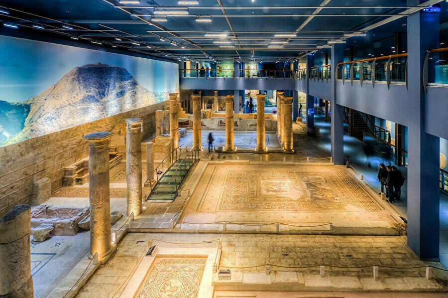 Zeugma Mozaik Müzesi.