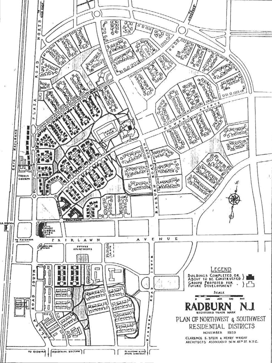 Radburn plan. 