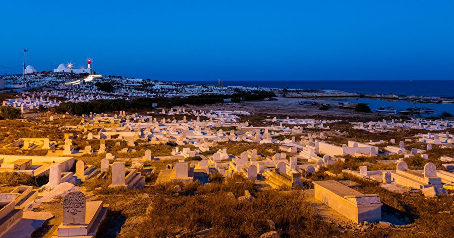 Tunus akşam görünümü.