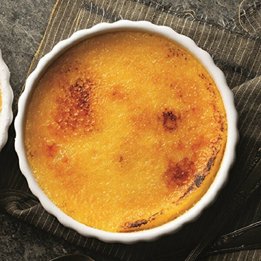 Limonlu Creme Brulee tarifi