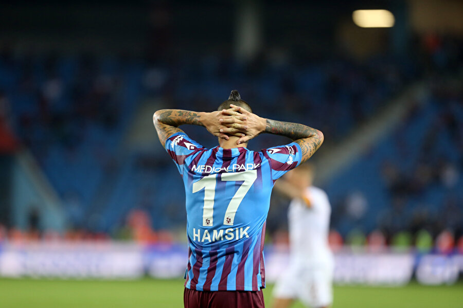 Hamsik 17 numaralı formasıyla
