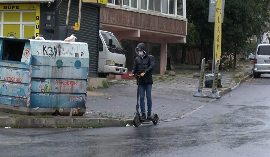 Elektrikli scooter kazası
