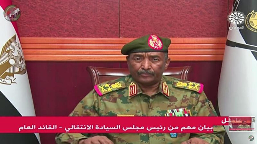 Sudan Egemenlik Konseyi Başkanı Orgeneral Abdulfettah el-Burhan.