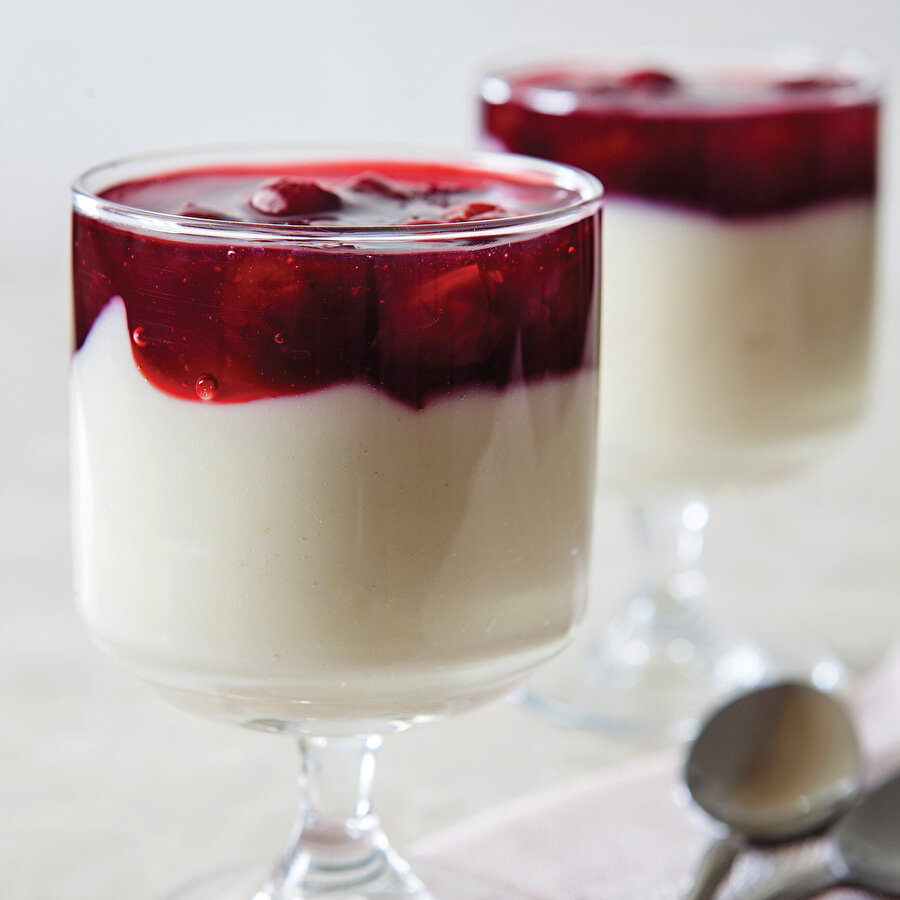 Vişneli Muhallebi tarifi