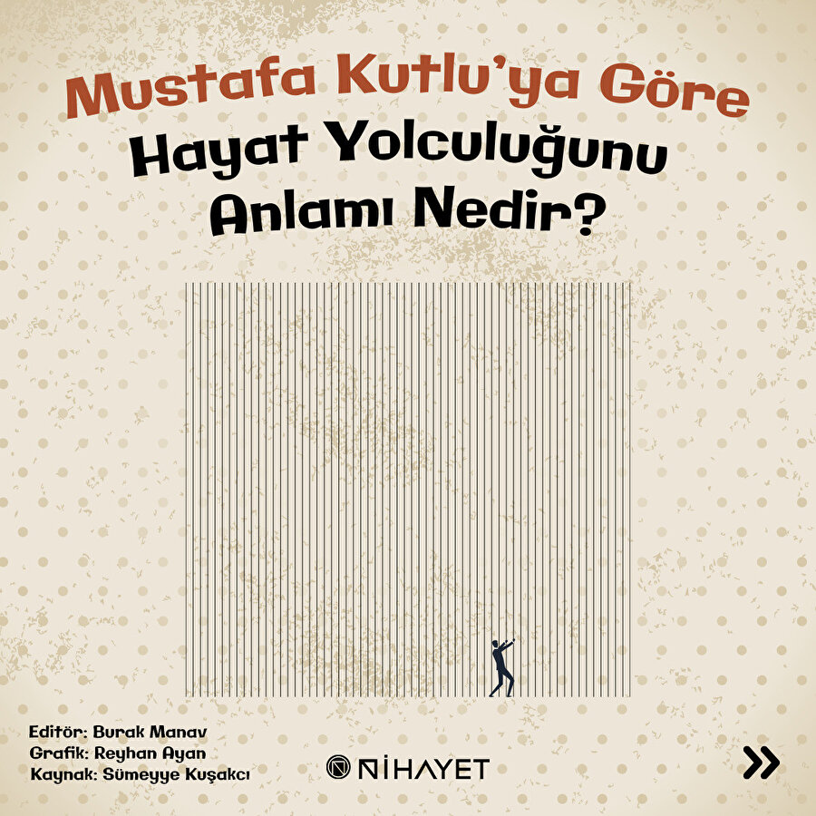 Mustafa Kutlu'ya göre hayat yolculuğunun anlamı nedir?
