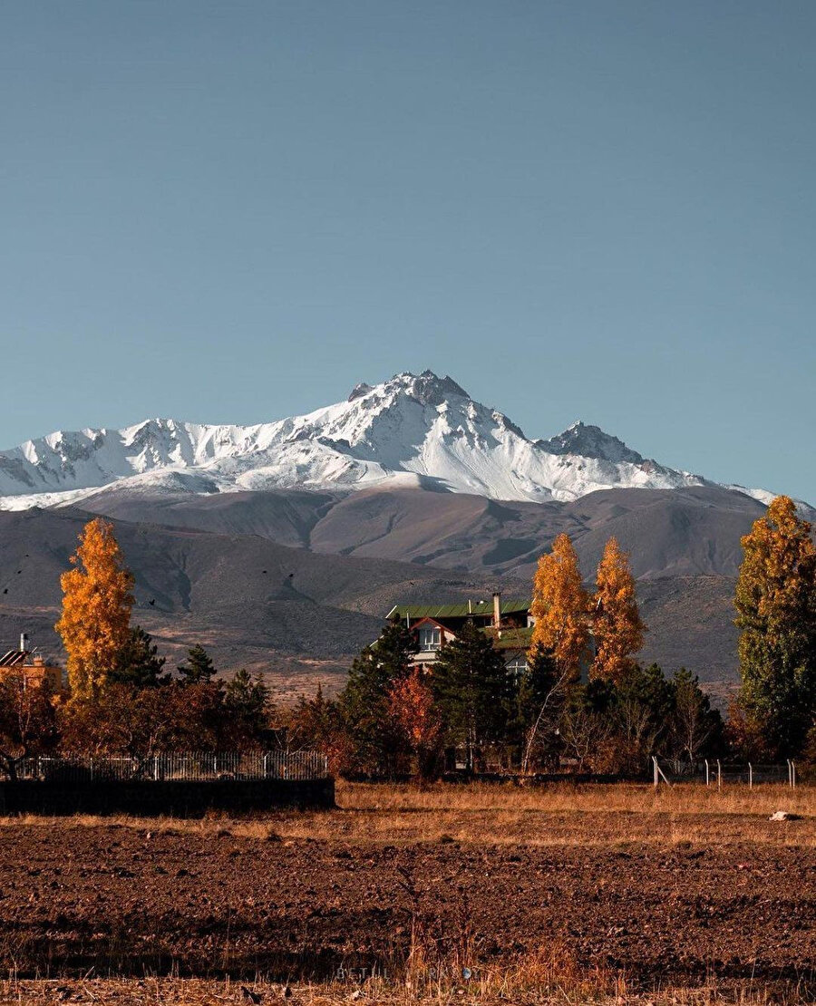Erciyes’e kar çok yakışmış! 🏔 🧡