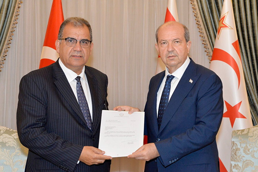 Başbakan Faiz Sucuoğlu ve Cumhurbaşkanı Ersin Tatar