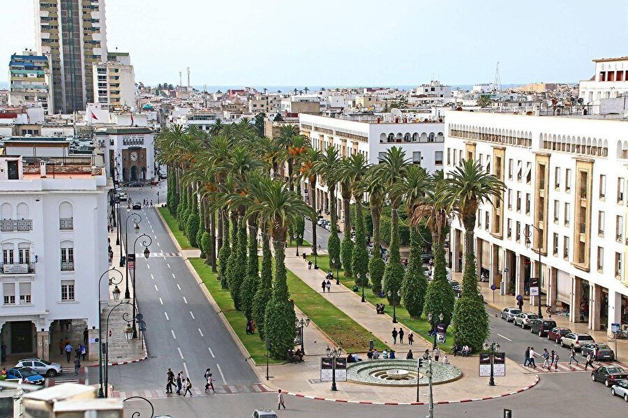 Fas'ın başkenti Rabat.