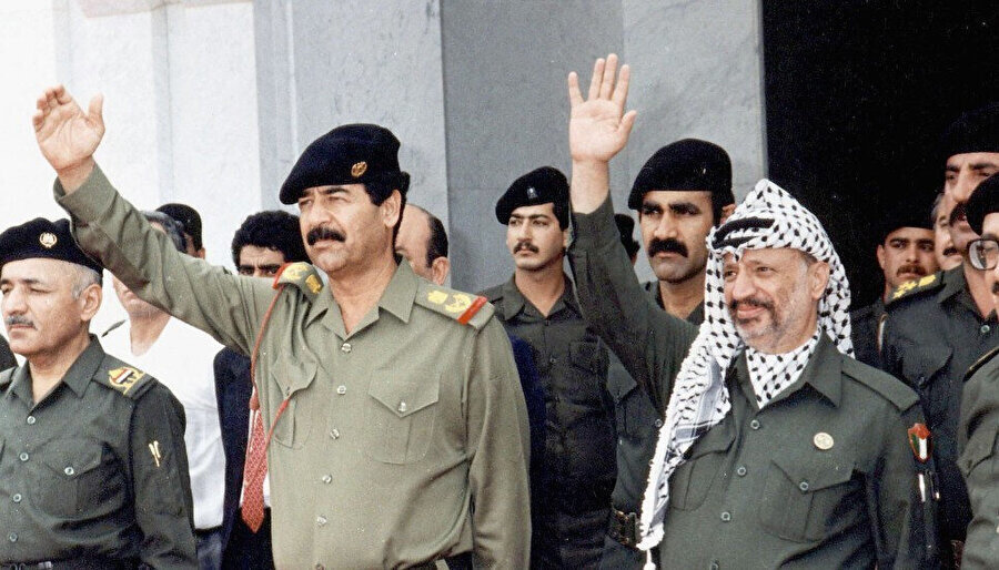 FKÖ yönetimi, Irak Devlet Başkanı Saddam Hüseyin'le yakın irtibattaydı.