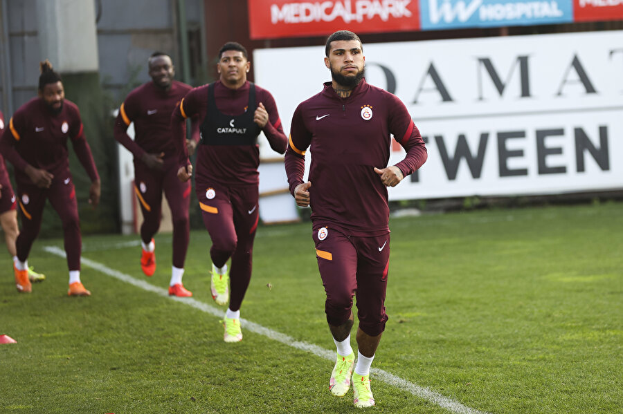 Galatasaray futbol takımı antremanda