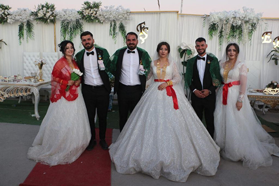 Düğüne üç bin davetli katıldı