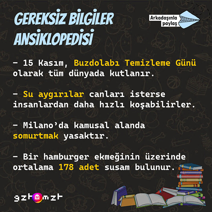 Gereksiz Bilgiler Ansiklopedisi'ne hoş geldiniz
