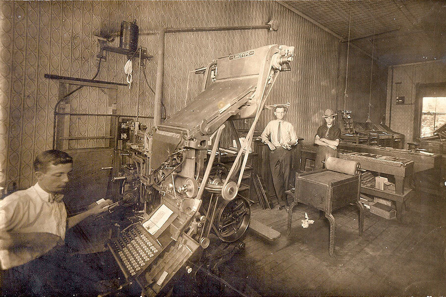  Ottmar Mergenthaler’in Linotype yazım makinesini icat etmesi 1886 yılında gerçekleşecekti.
