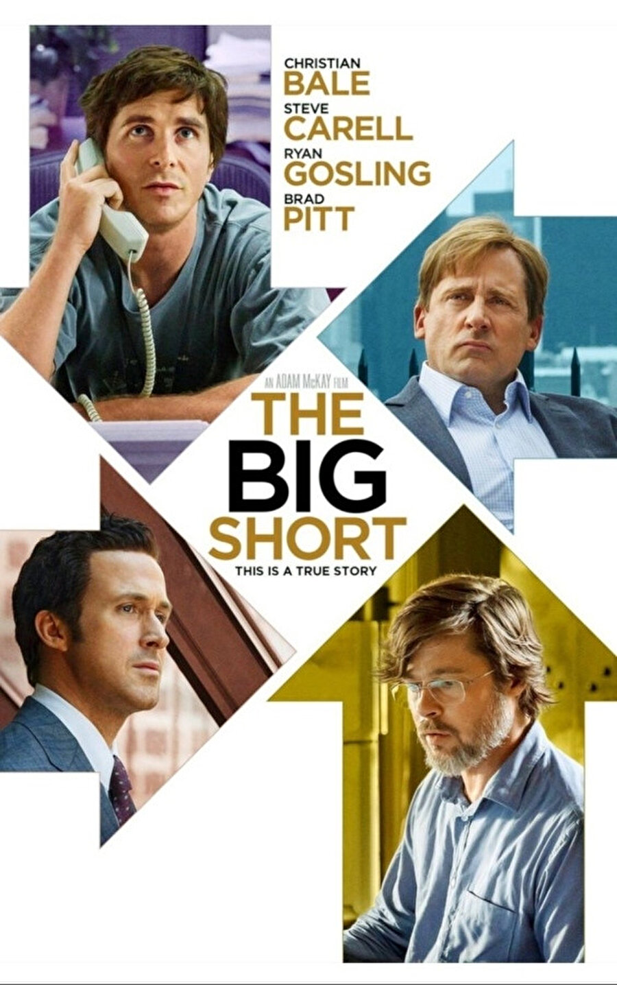 Şu anda vizyonda olan bir film var: The Big Short. 2007’de Amerika’dan dünyaya yayılan ekonomik krizin gerçek hikâyesini anlatıyor. Yarı belgesel.