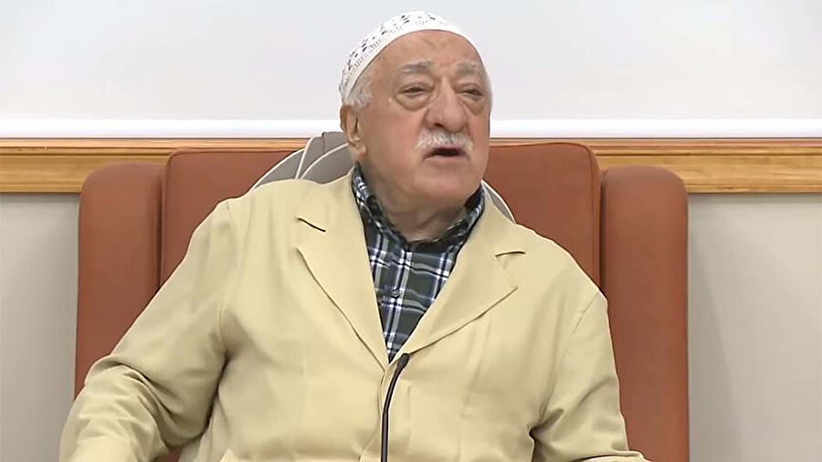 Terörist başı Fetullah Gülen. 