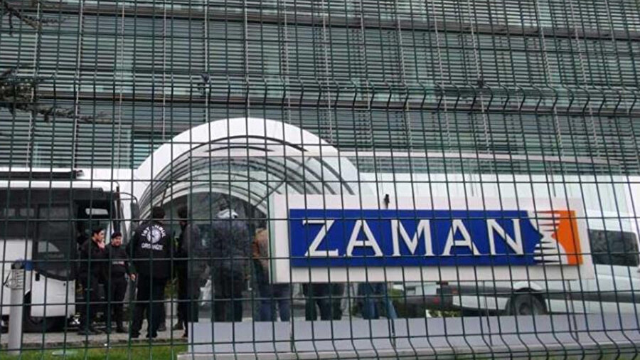 FETÖ'nün yayın organı Zaman Gazetesi. 
