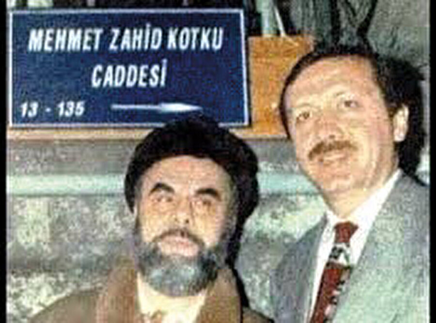 Esad Coşan ve Recep Tayyip Erdoğan. 