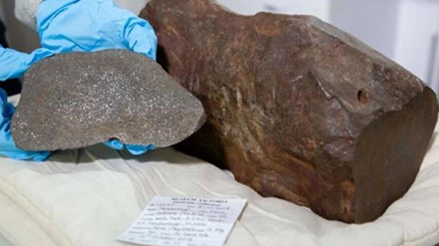 Göktaşı tam 17 kilogram