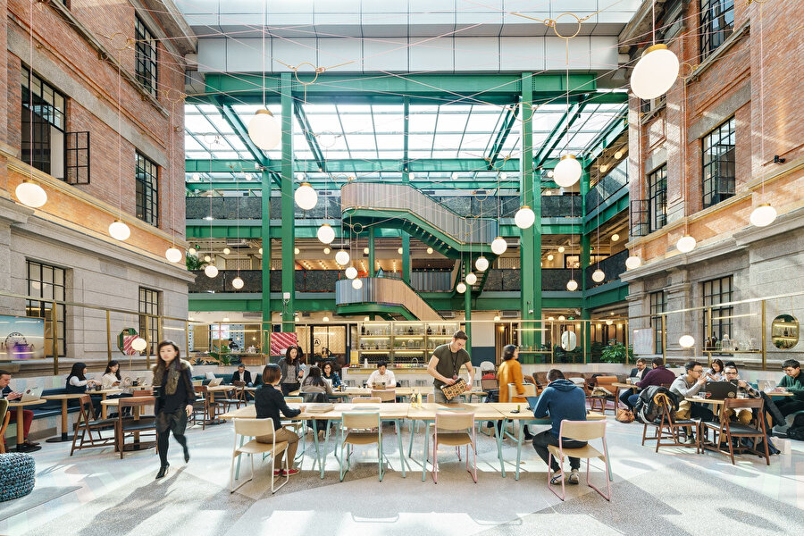 WeWork Weihai Lu, Çin.