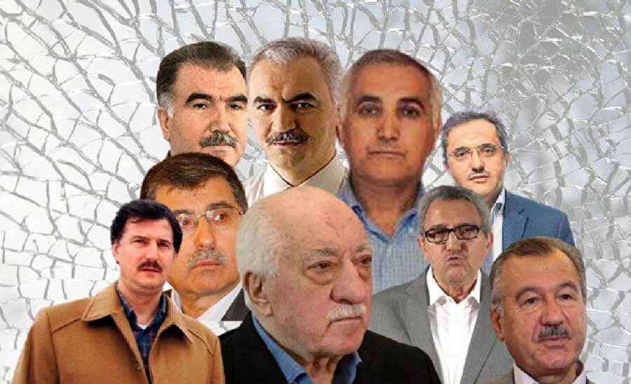 Terörist Gülen ve arkadaşları. 
