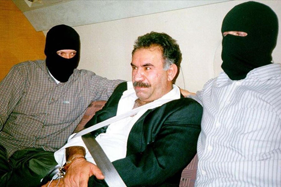 Terörist başı Öcalan. 