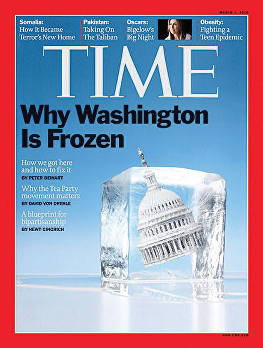 Time Dergisi, bugün küresel ısınma havârîsi.