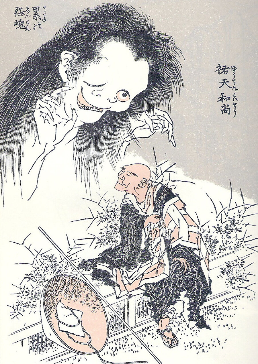 Bir Hokusai Manga sayfası.
