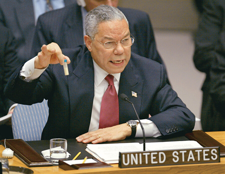 Abd dışişleri eski bakanı ve genelkurmay eski başkanı Colin Powell.