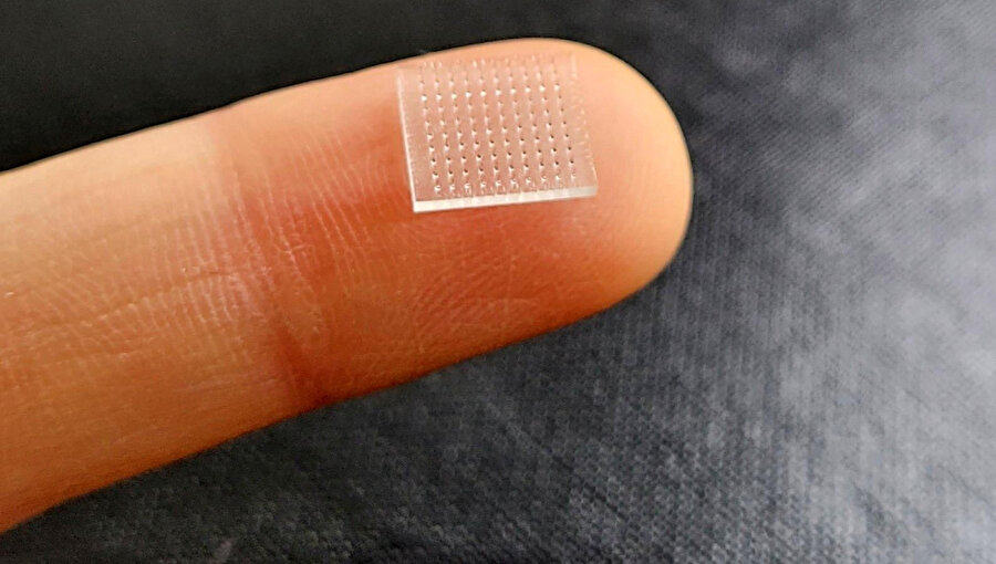 3D baskılı aşı yaması