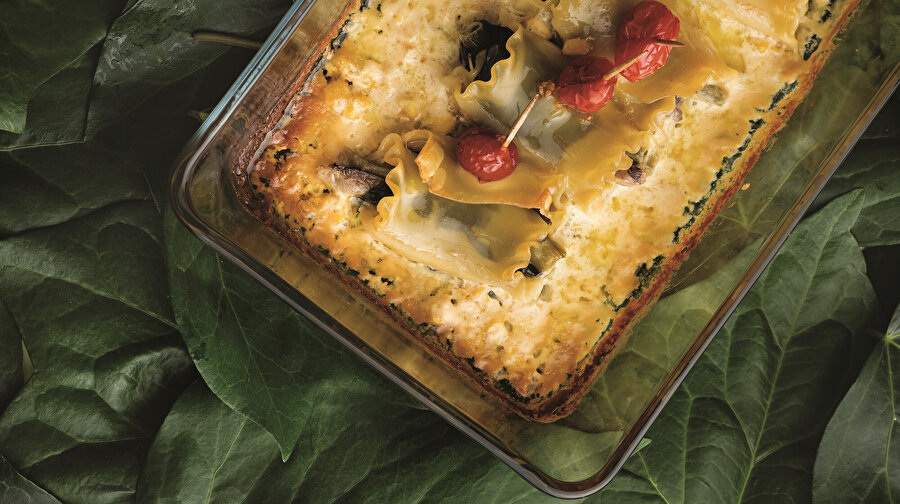 Ispanaklı Lazanya Sarma tarifi