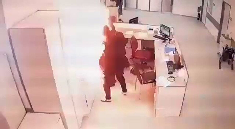 Patlama anından bir görüntü