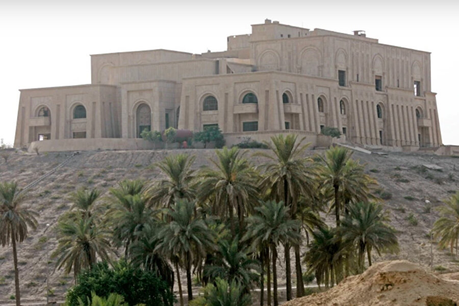 Antik Babil'de inşa edilen "Saddam'ın Sarayı" geçmişin izlerini taşıyor