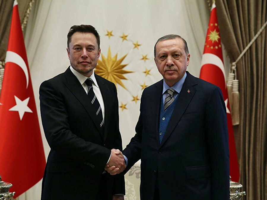 Elon Musk ve Cumhurbaşkanı Erdoğan