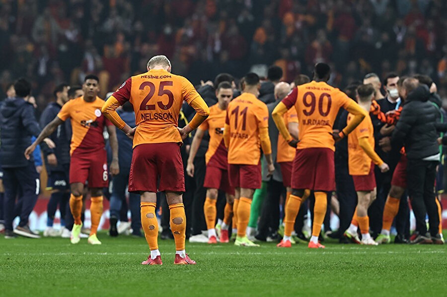 Galatasaray'da gergin anlar