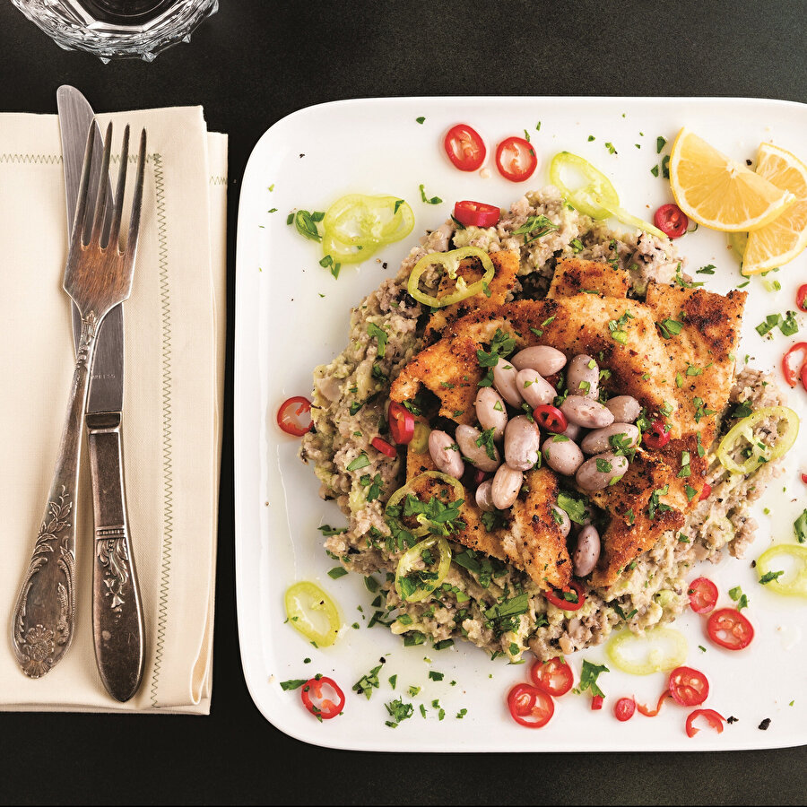 Mevsim Sebzeli Şinitzel tarifi