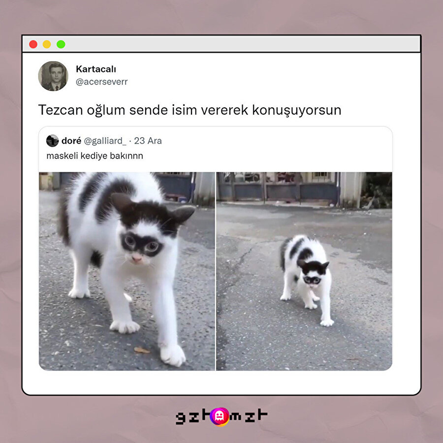 Maskeli Beşler şakası