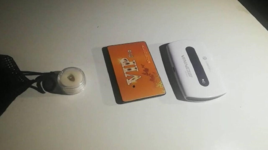 Kopya çeken şahsın üzerinden çıkanlar