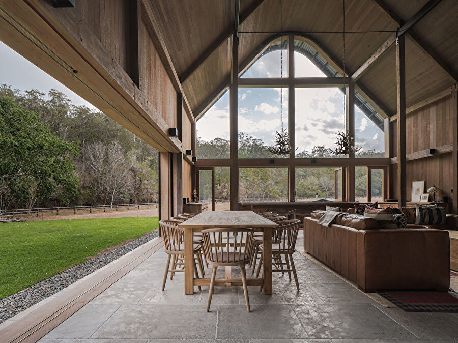 The Barn - Paul Uhlmann Architects. Fotoğraf: Andy Macpherson Studio.