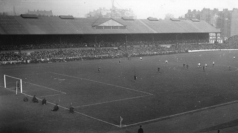 1919 yılında Chelsea’nin Stamford Bridge stadyumu.