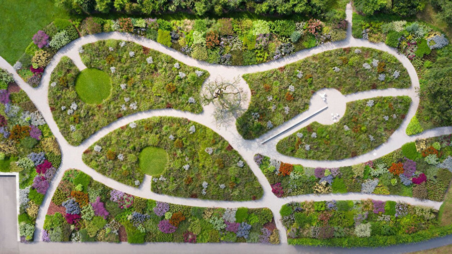 Piet Oudolf’un tasarladığı Oudolf Garden.