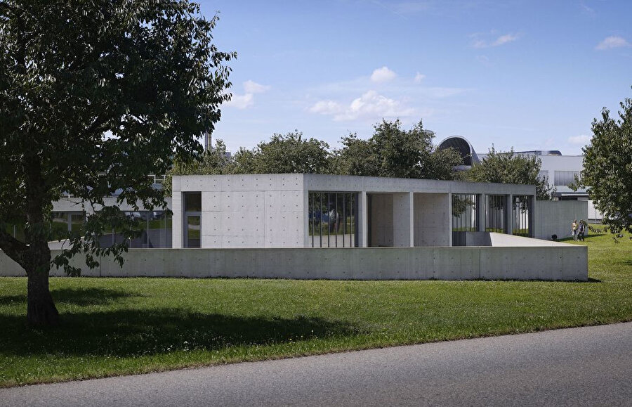Tadao Ando’nun tasarladığı Conference Pavilion.