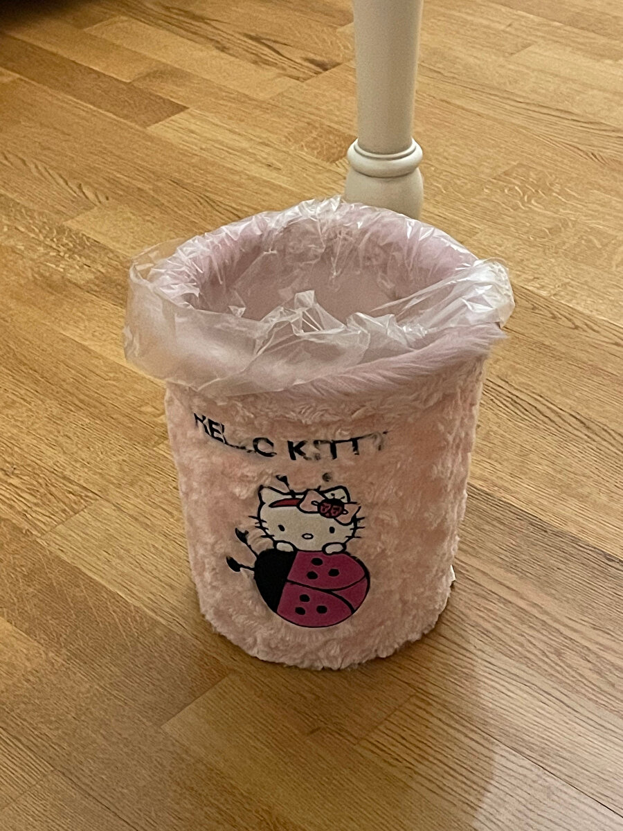 Babam çöp kutusu sipariş etmişimdir