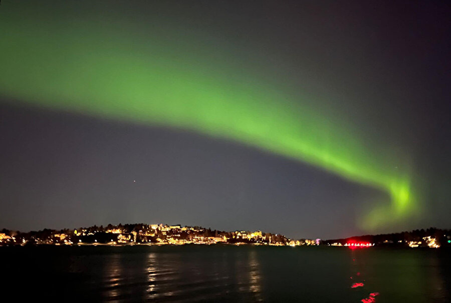 İsveç'te 'Kuzey Işıkları' gözlendi