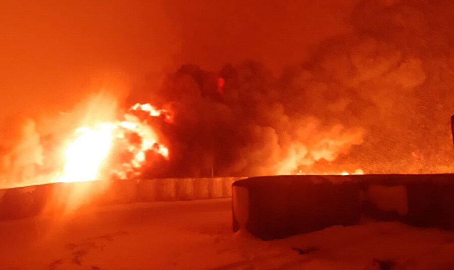 Kahramanmaraş’ta petrol boru hattı patladı