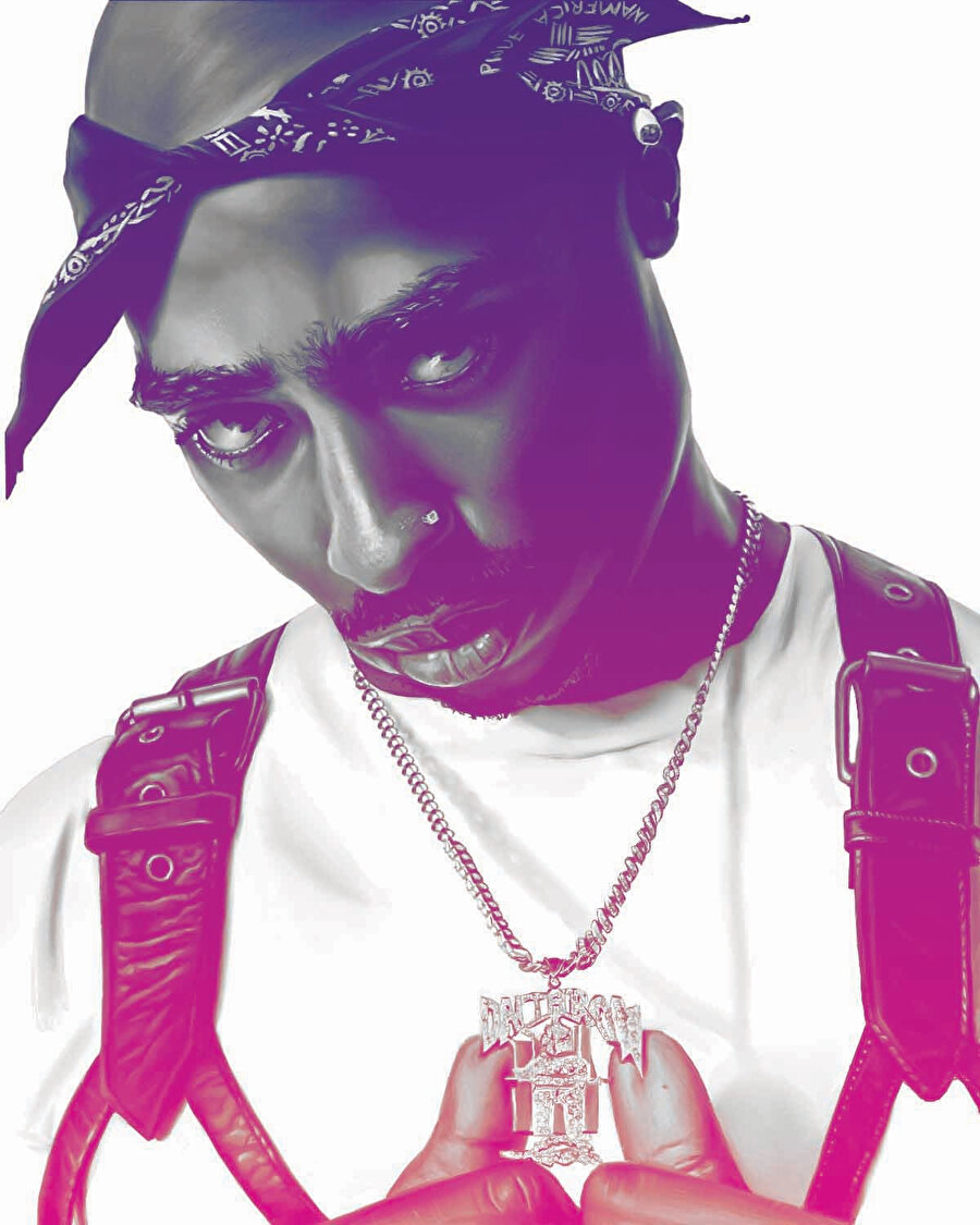 Amerikalı şair, aktör ve rapçi. Çok çete üyesi. Gangsta rapper. 2Pac ya da Makaveli.