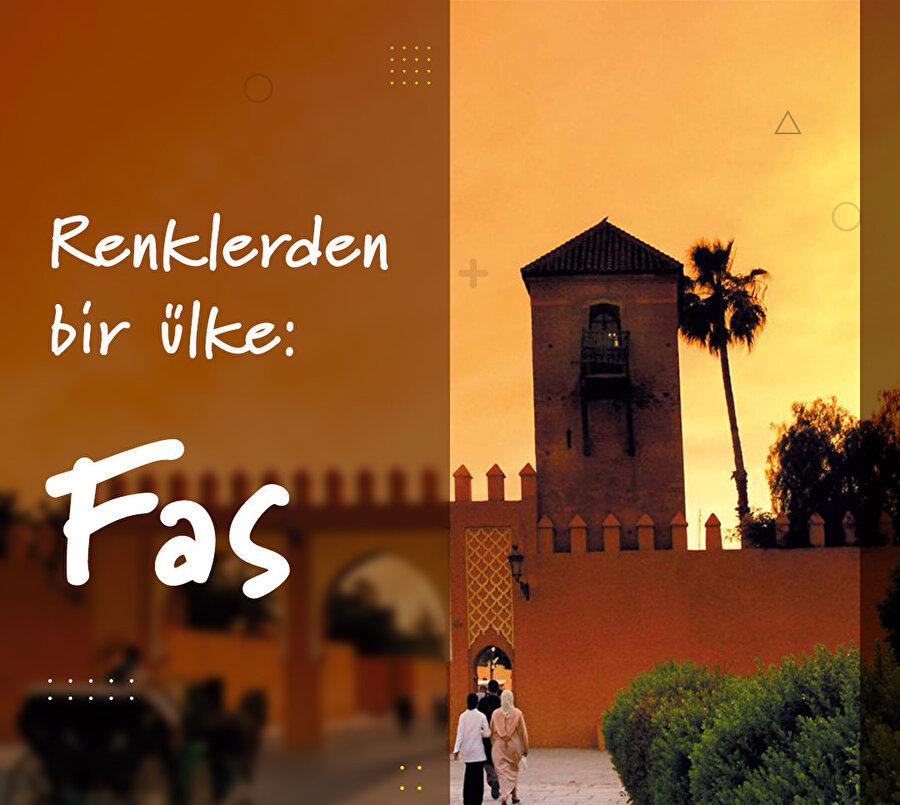 Renklerden bir ülke: Fas