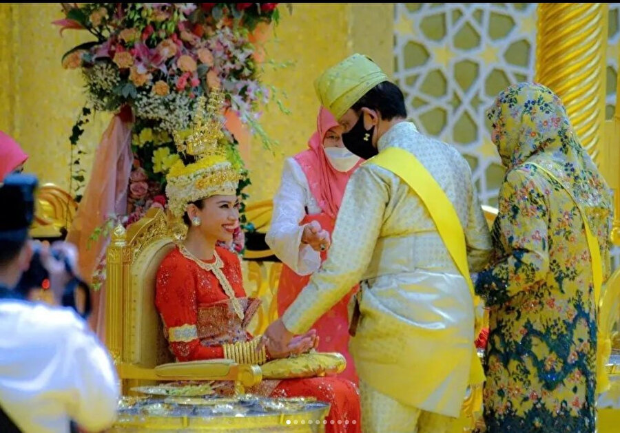 Brunei Sultanlığı'nın gösterişli kraliyet düğünü